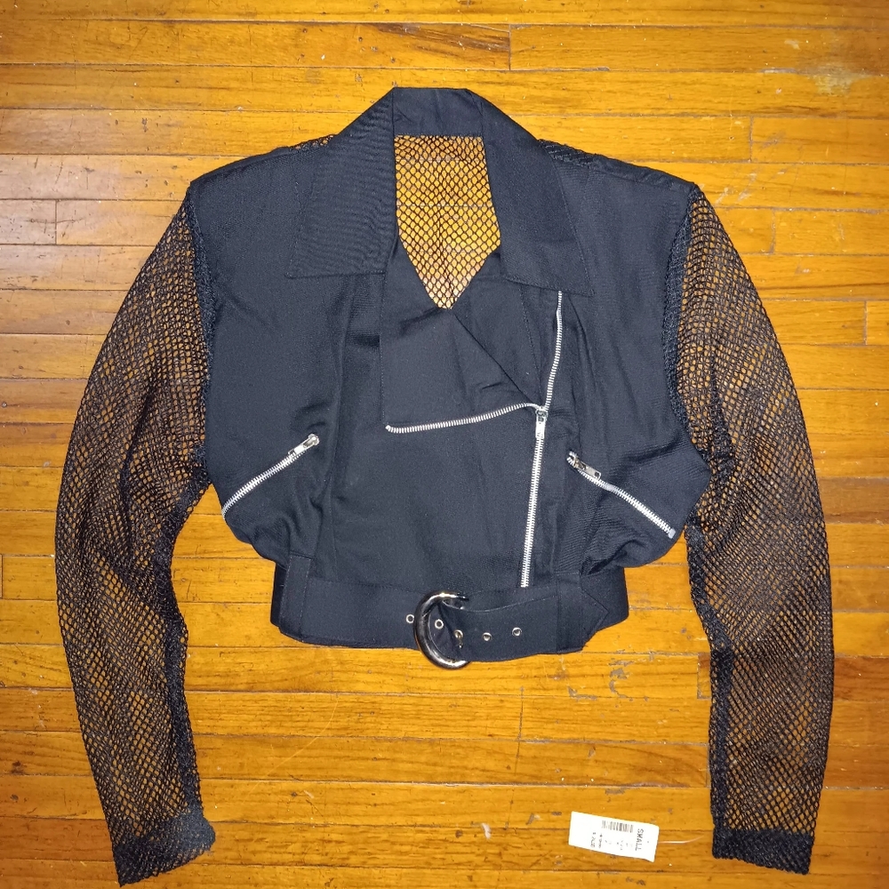 Vintage. Motorcycle style jacket